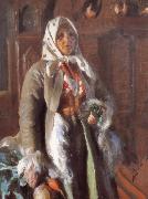 Anders Zorn Mona oil painting reproduction